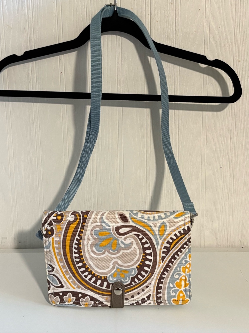 31 Double Up Parisian Harden Paisley Crossbody Bag - Women NWOT